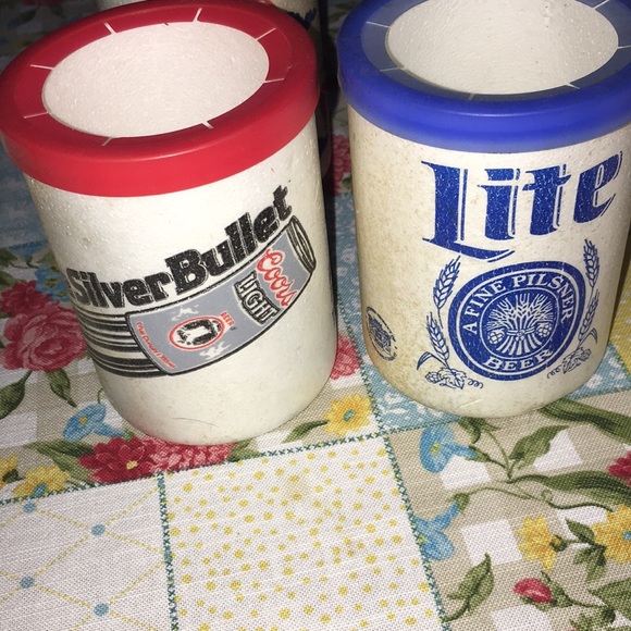 Vintage Dining Vintage Coors Light Lite Miller Silver Bullet Usa